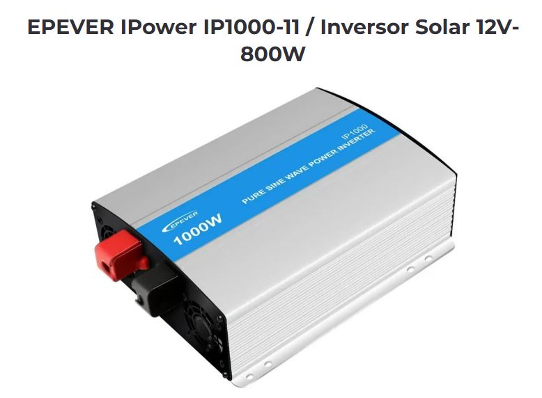 BATTERY BASED INVERTERS | EPEVER | 800W | IP1000-11 (MNN)