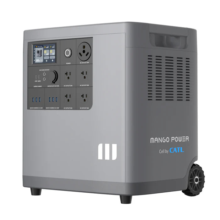 Mango Power E | Mango Power | Mann Solar | Portable Power Station | Home Backup Power