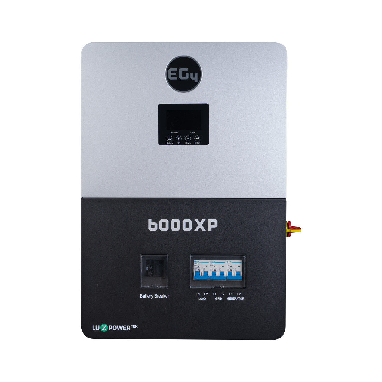 EG4 6000XP Off-Grid Inverter | 8000W PV Input | 6000W Output | 480V VOC Input | 48V 120/240V Split Phase | All-In-One Solar Inverter | Mann Solar