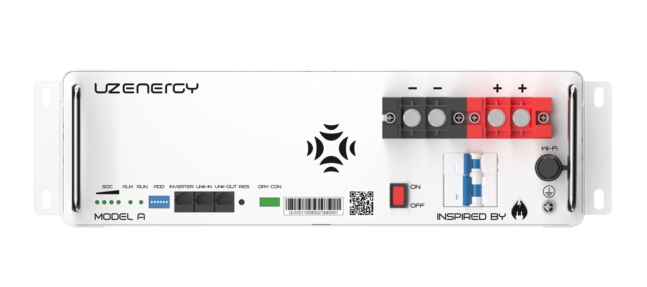UZ Model A Server Rack Battery - 48v 100ah - HEATED - UL1973 / UL9540A - 10 Year Warranty
