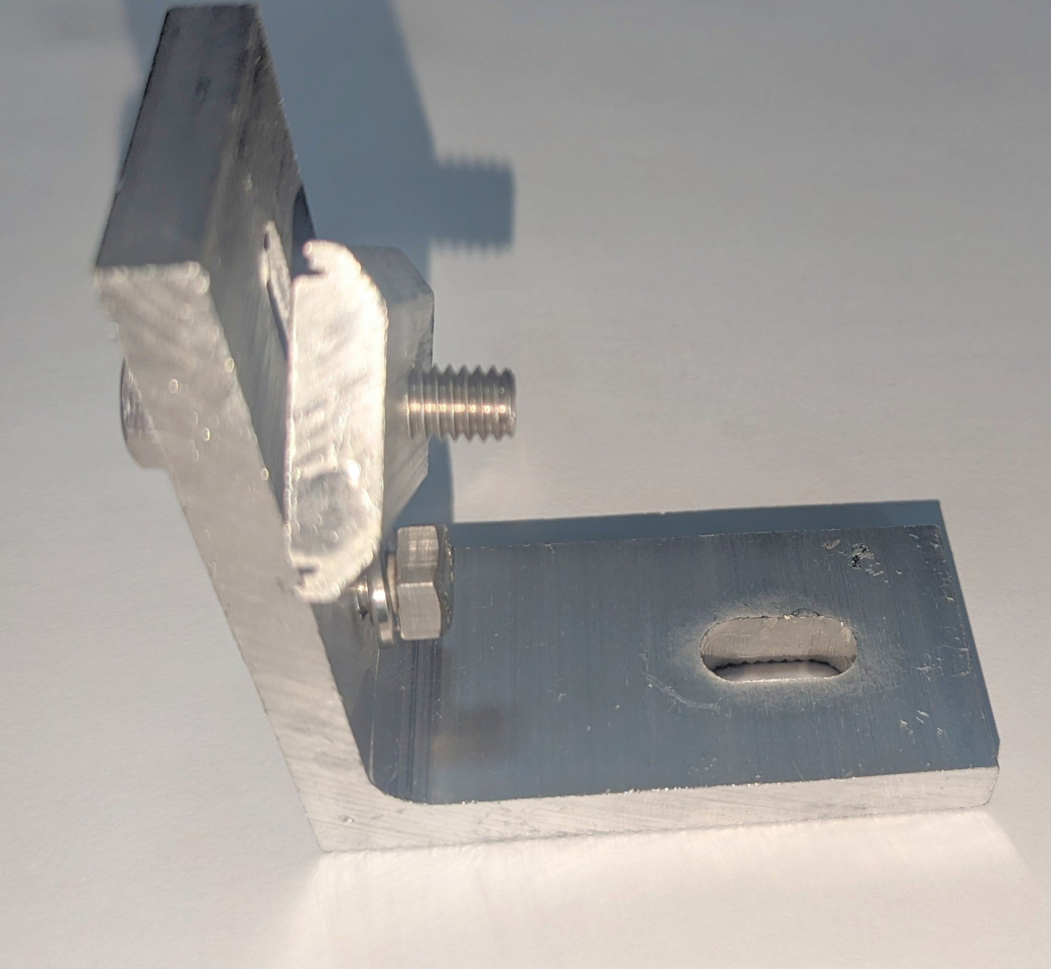 Rail-Based Mounting | Tall L-Foot | Regular L-Foot | Mann Solar | Roof Mount | L-Bracket