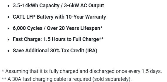 Mango Power E | Mango Power | Mann Solar | Portable Power Station | Home Backup Power