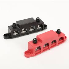 Battery Bus Bar Set | 02BAC0001ZRK | 4 Post Bus Bar Red & Black