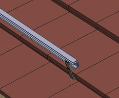Rail-Based Mounting | 14 foot Solar Rails | Mann Solar | Roof Mount | Rails