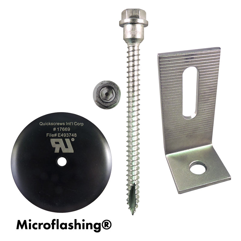 Rail-Based Mounting | QuickBOLT | Mann Solar | Roof Mount | QB2