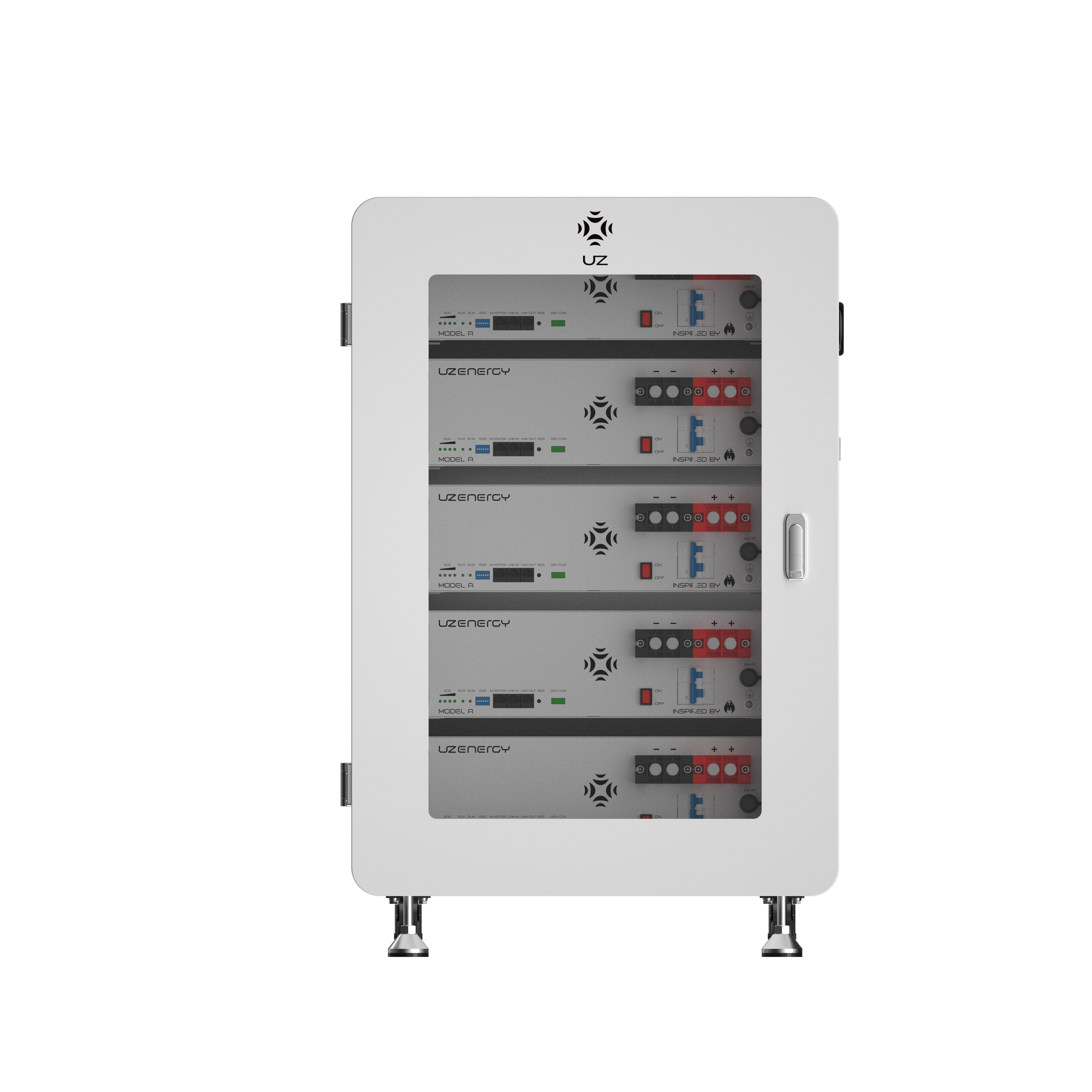 UZ 5-Battery Cabinet w/Bus Bars | R100A