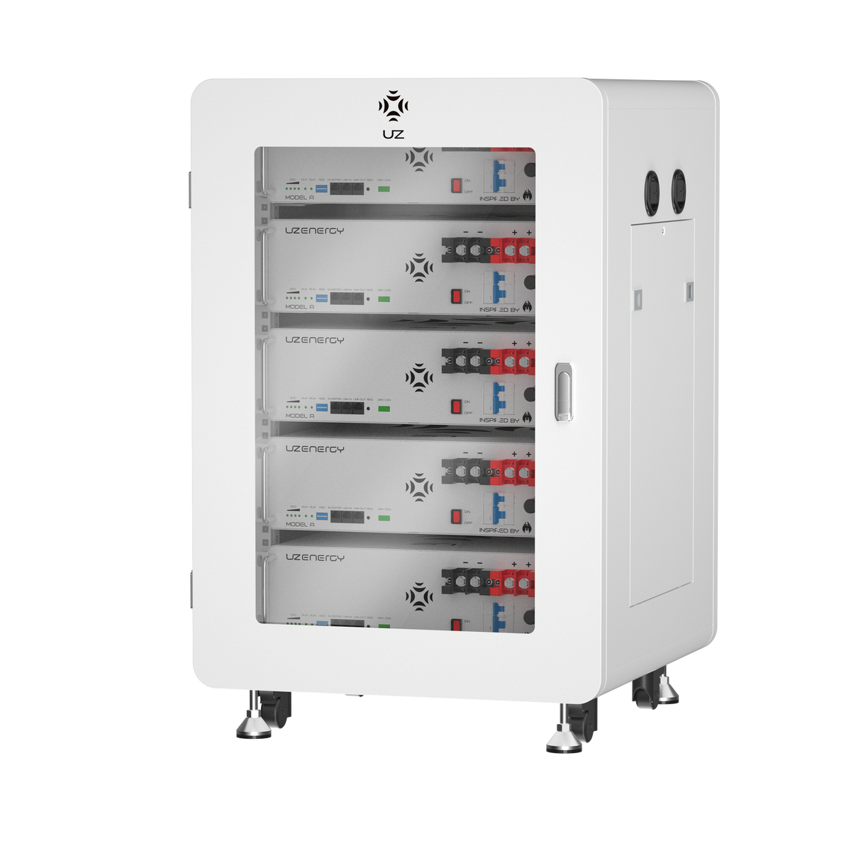UZ 5-Battery Cabinet w/Bus Bars - R100A