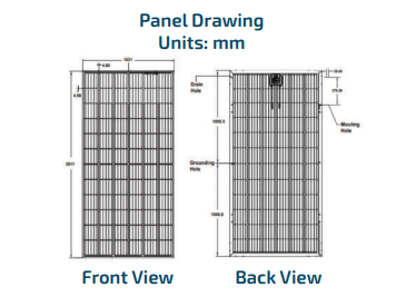 CRS 72-380 | 380W | Crossroads Solar | Mann Solar | Residential Modules