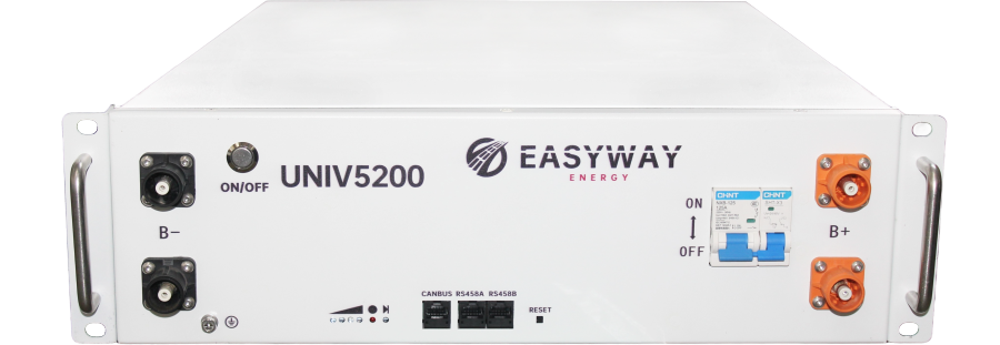 EASYWAY | UNIV5200 | 5.22kWh | 102Ah | 48~58.4Vd.c | Mann Solar